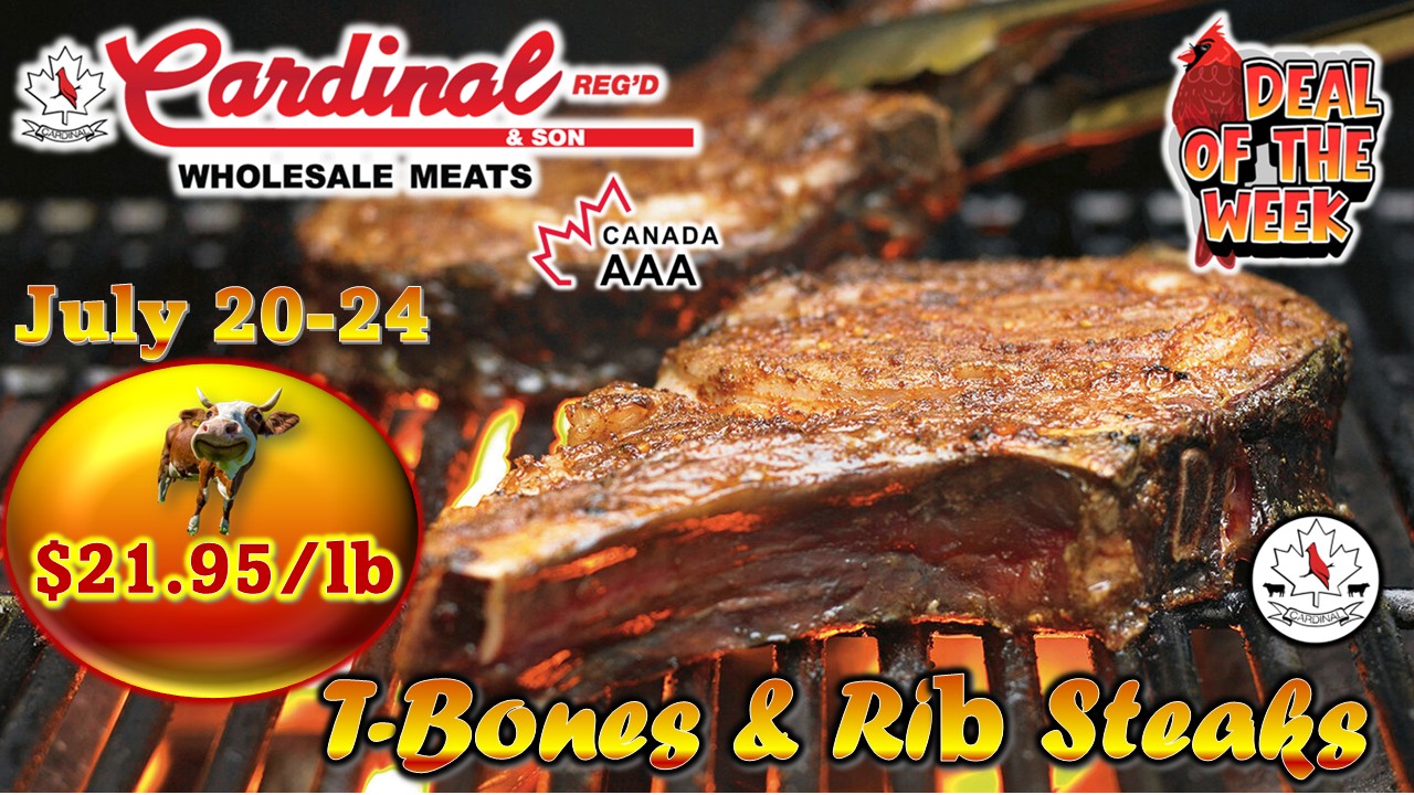 Deal of the Week- Frozen Bone-In Steaks - Cardinal and Son Wholesale ...